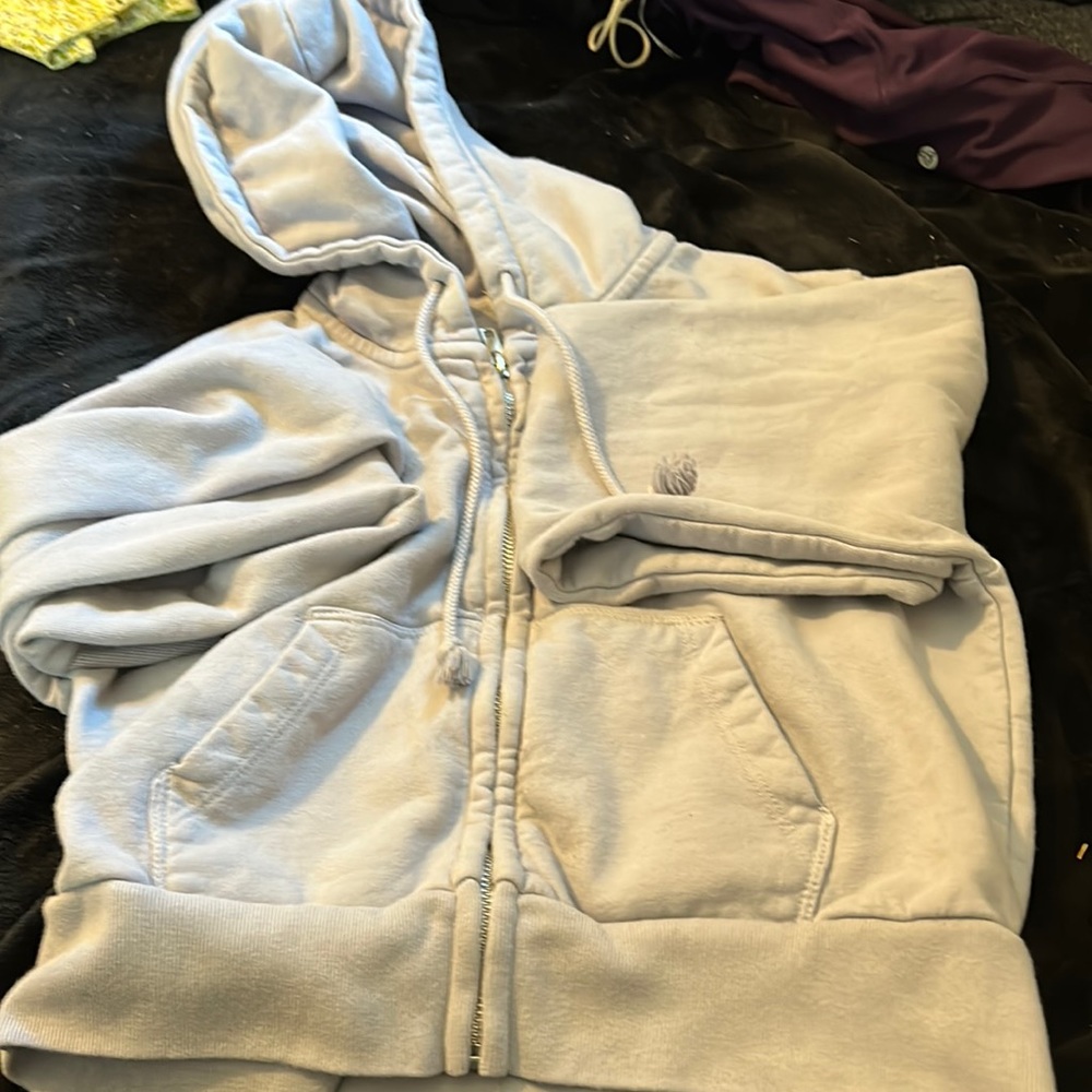 brandy melville/john galt zip up never worn like new